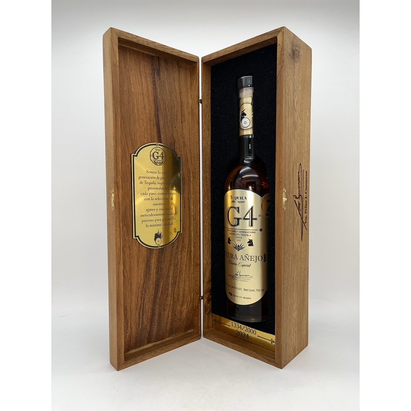 2024 G4 Reserva Especial 7 Year Extra Anejo Tequila 750ml