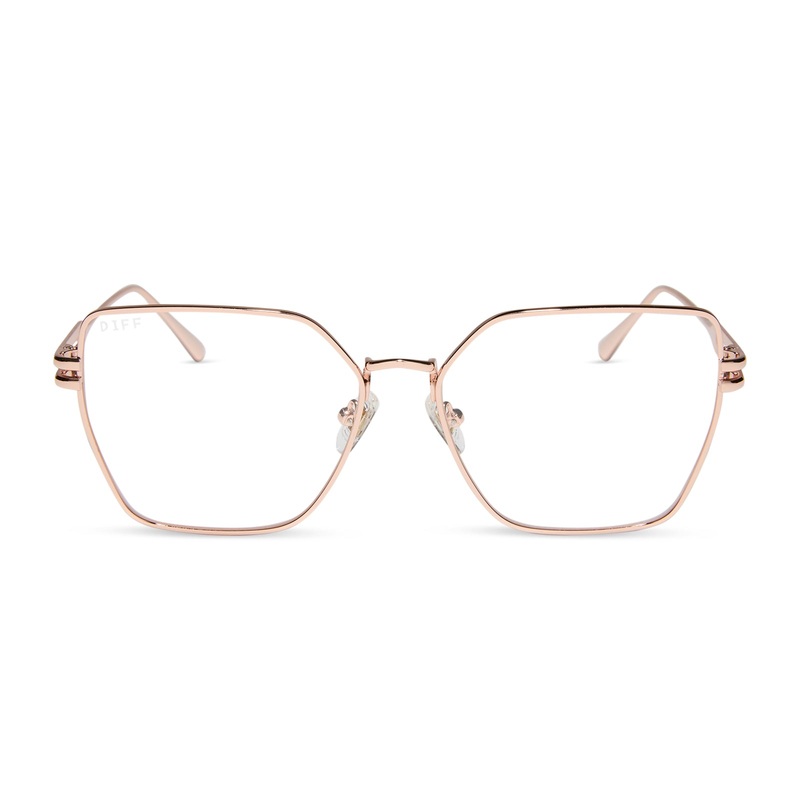 BONNIE - ROSE GOLD + BLUE LIGHT TECHNOLOGY GLASSES