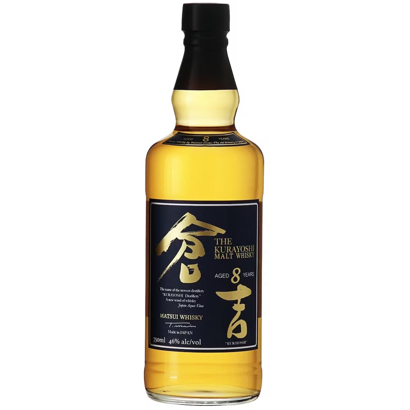 Matsui Shuzo The Kurayoshi 8 Year Old Pure Malt Whisky 750ml