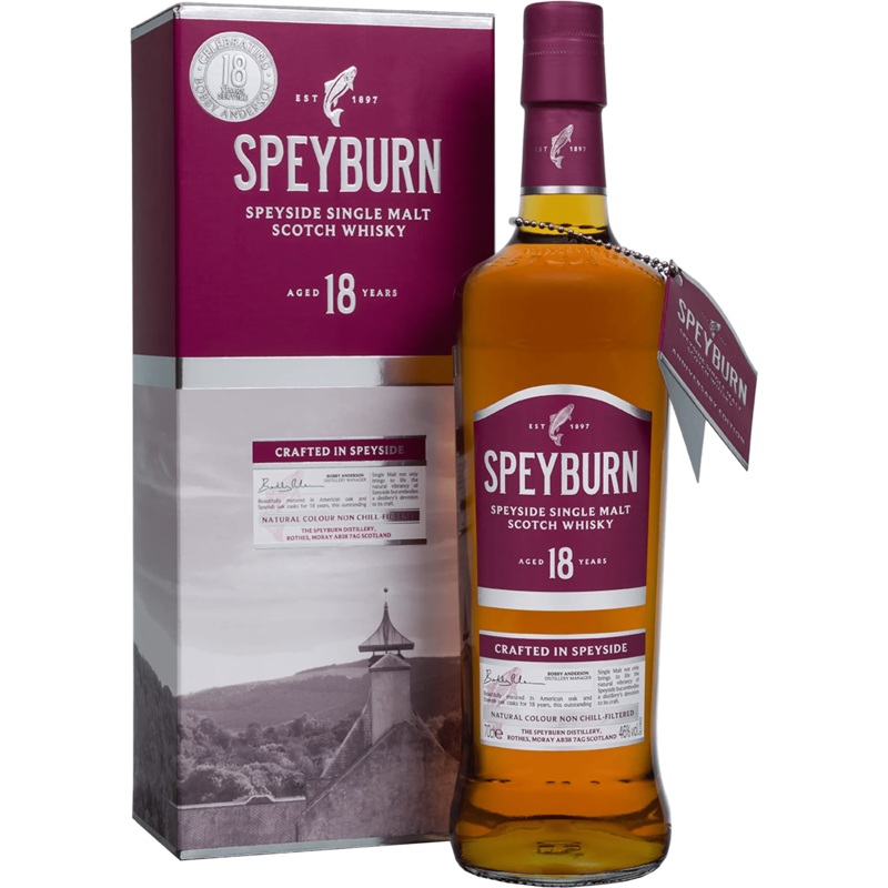 Speyburn 18 Year Speyside Single Malt Scotch Whisky 750ml