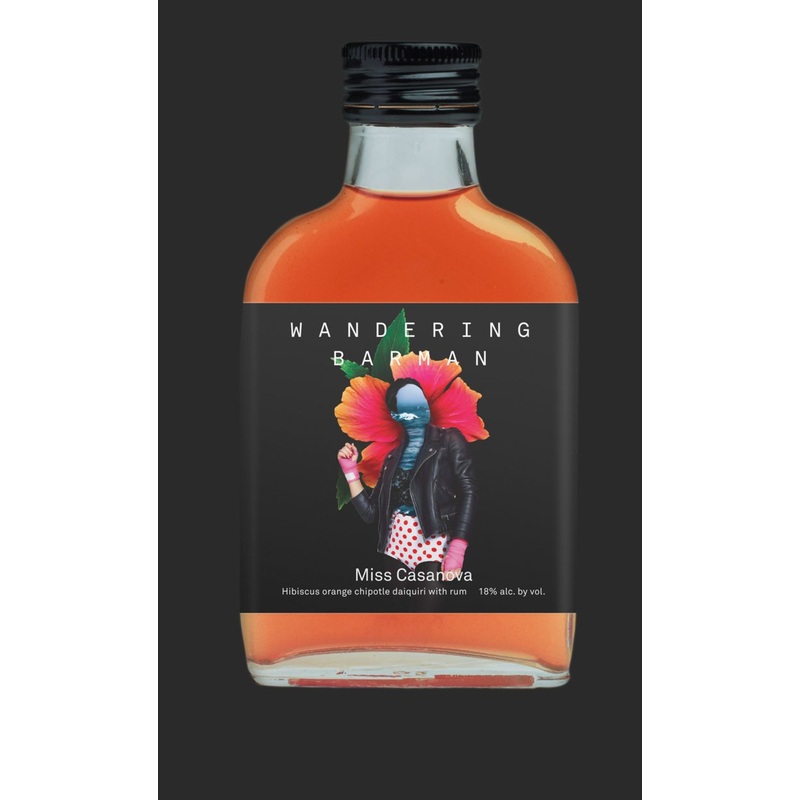 Wandering Barman Miss Casanova- Spicy Hibiscus Daiquiri 100ml 4 Pack