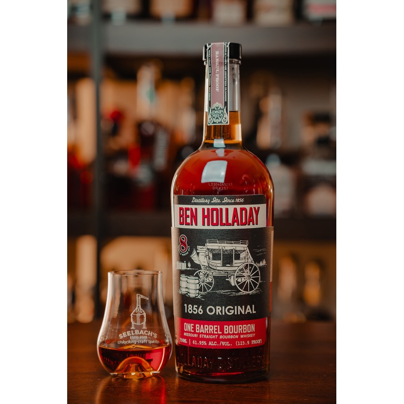 Ben Holladay 8-Year Old One Barrel #537 123.9 proof - Selected by Seelbach's