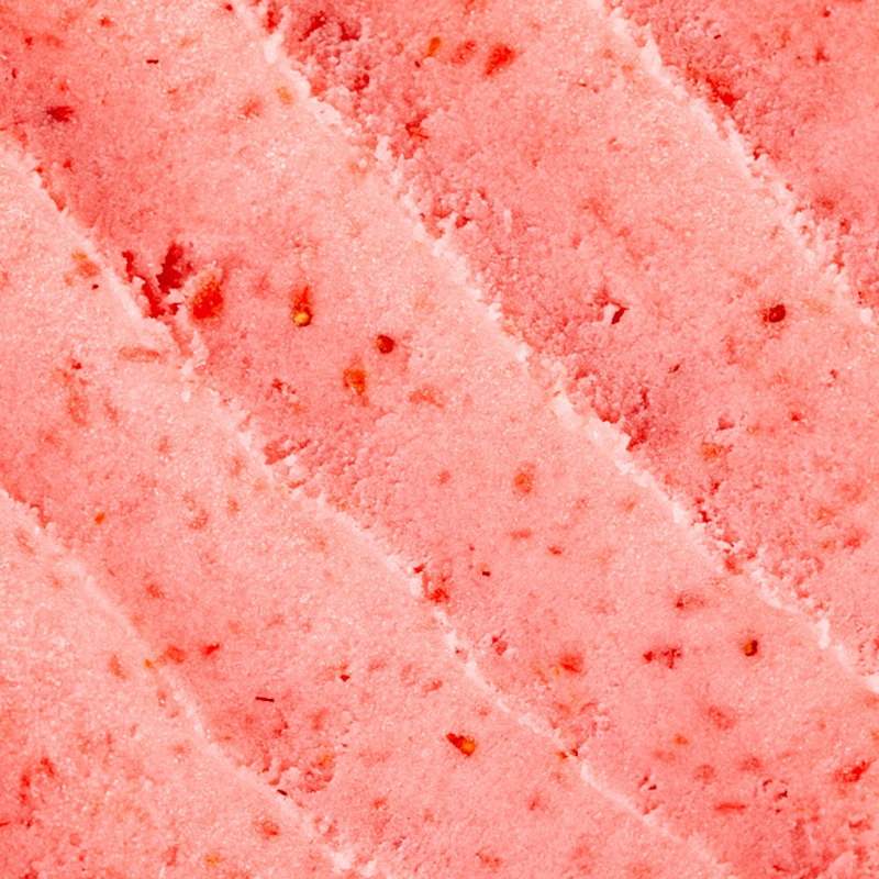 Sorbete de Fresa y Agua de Coco (v)