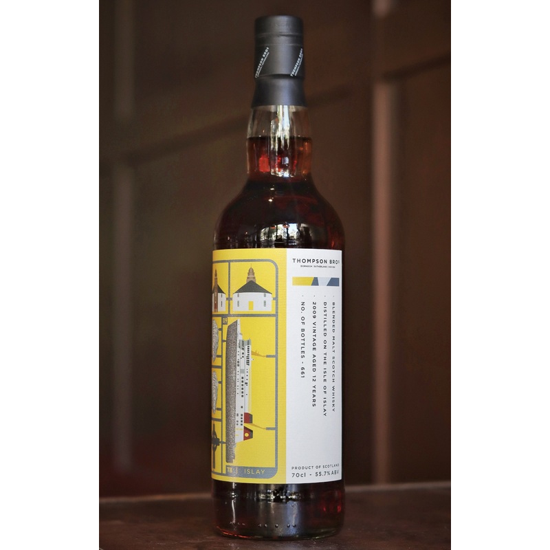 Thompson Bros Islay Blended Malt 2009 12yo, Sherry Cask, 55.7%