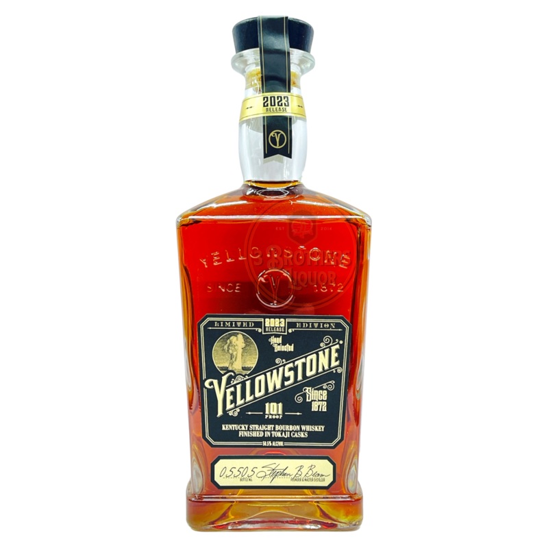 Yellowstone Straight Bourbon Whiskey 101 Proof 2023 Limited Edition