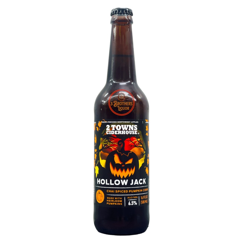 2 Towns Ciderhouse Hallow JackD Imperial Pumpkin (Limited Release)