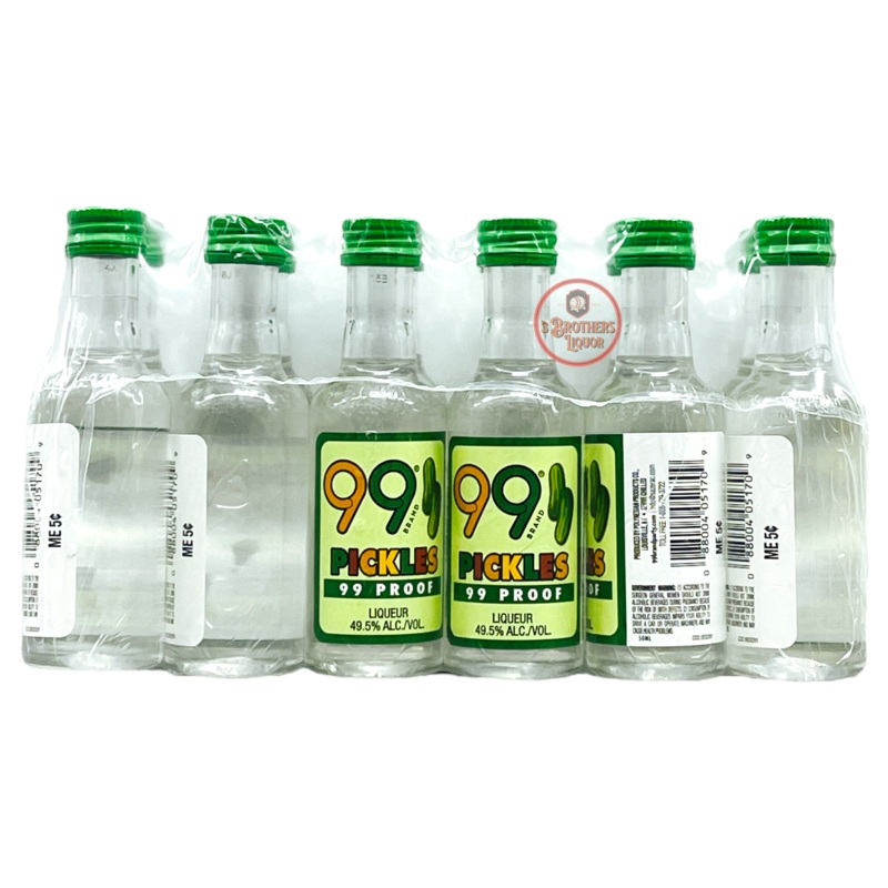 99 Brand Proof Pickles Flavoured Shots (12 Of 50ML)
