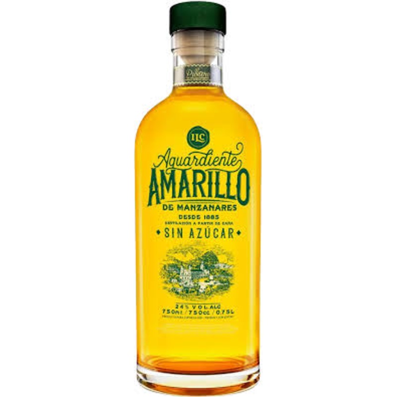 Aguardiente Amarillo de Manzanares Brandy 750ml