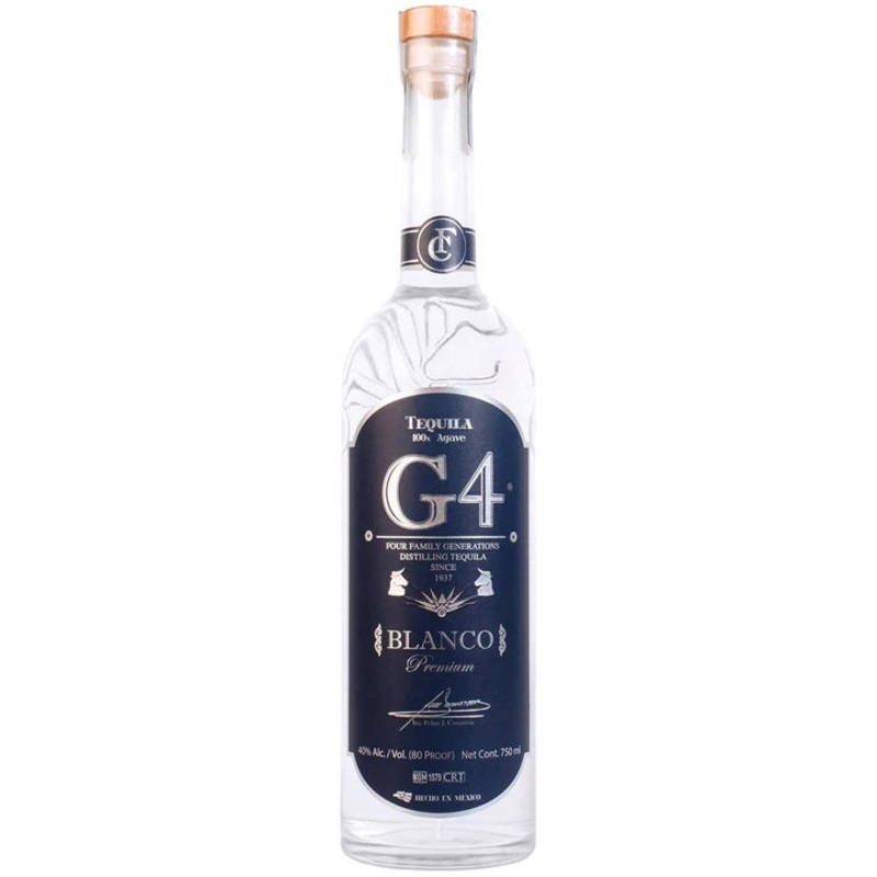 G4 80 Proof Blanco Tequila 750ml