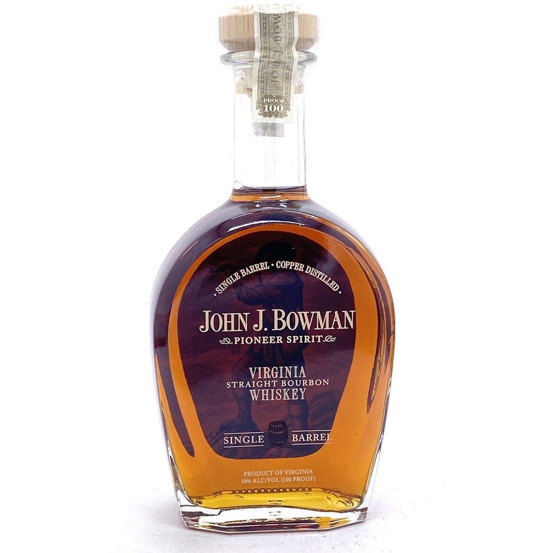John J. Bowman Single Barrel Bourbon Whiskey