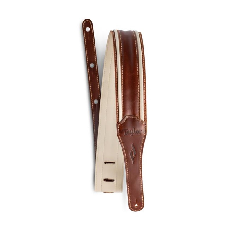 Taylor 2.5" Element Leather Strap Brown/Cream