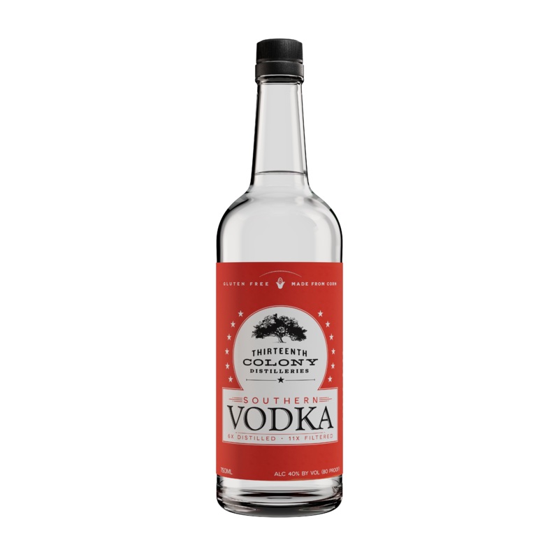 13th Colony Distillery Southern Vodka 80 Proof - 750ml