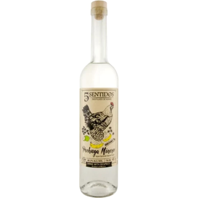 Cinco Sentidos Pechuga Minero 750ml
