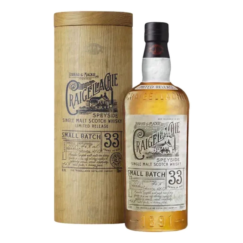Craigellachie Single Malt Scotch Whisky Aged 33 Yrs (Limited Release)