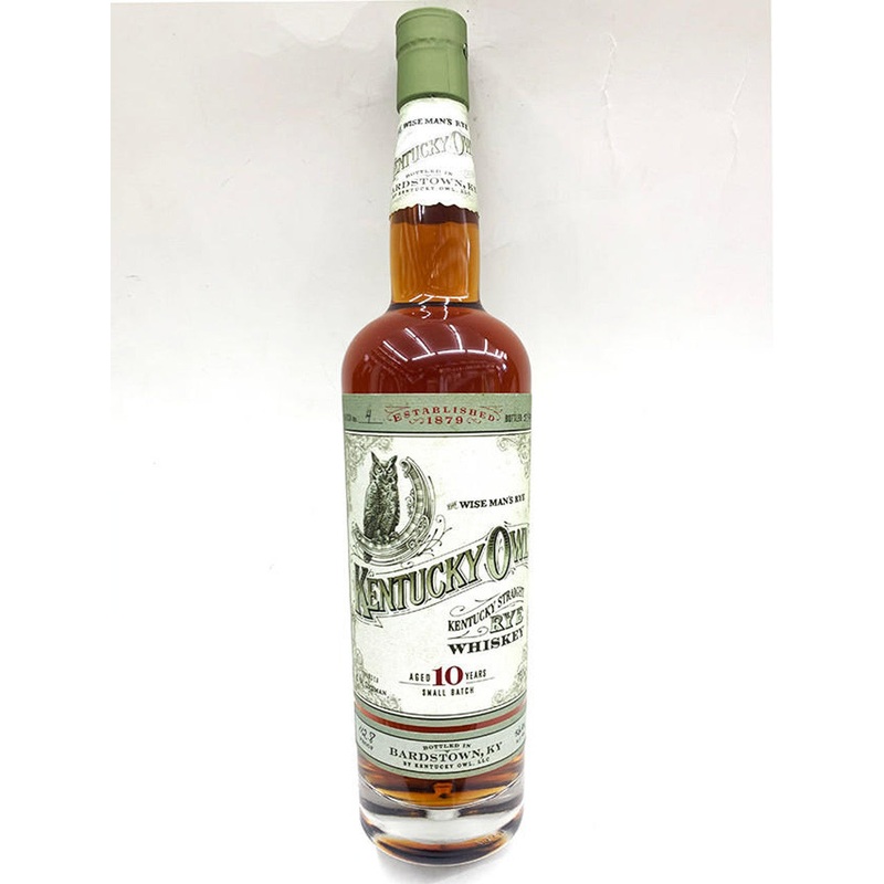 Kentucky Owl, 10 Year, Wise Man's Rye,