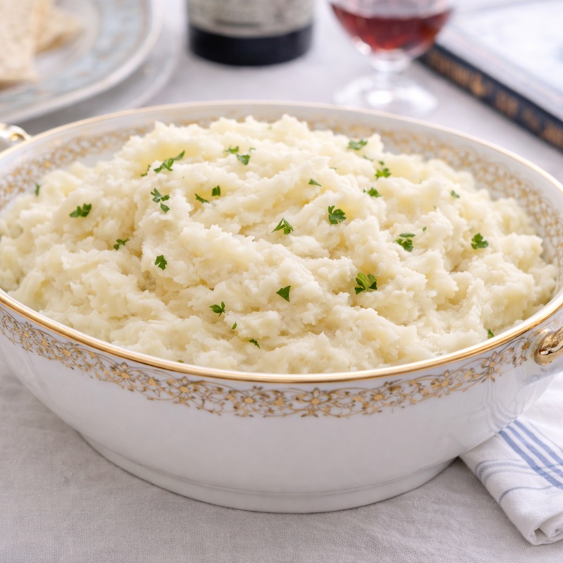 Mashed Potatoes with Sweet Butter