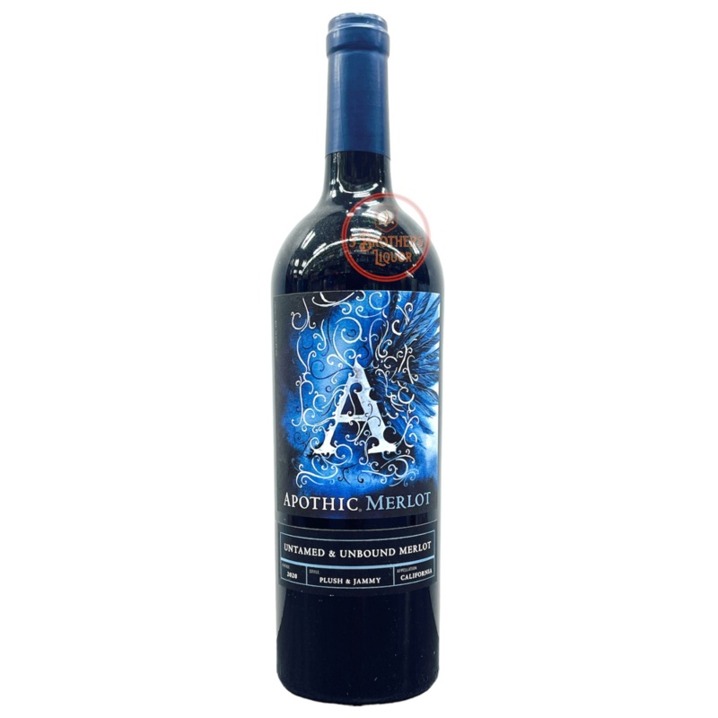 Apothic Merlot Untamed & Unbound Merlot Plush & Jammy Red Wine