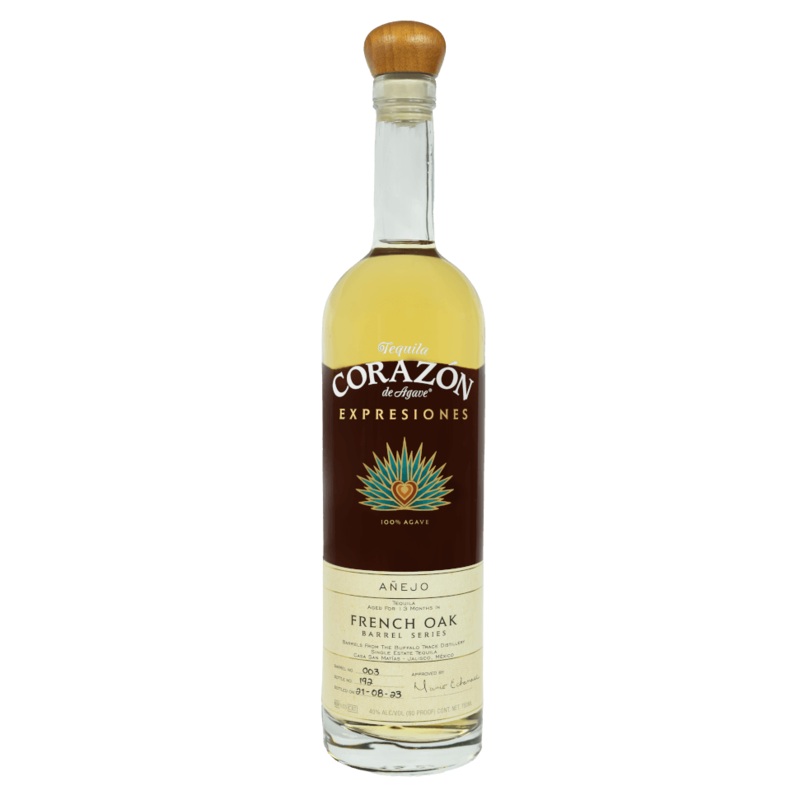 Corazon Expresiones French Oak Anejo Tequila