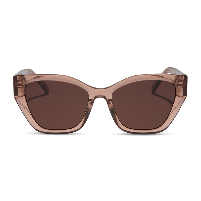 EVIE - CAF OLE + BROWN + POLARIZED SUNGLASSES