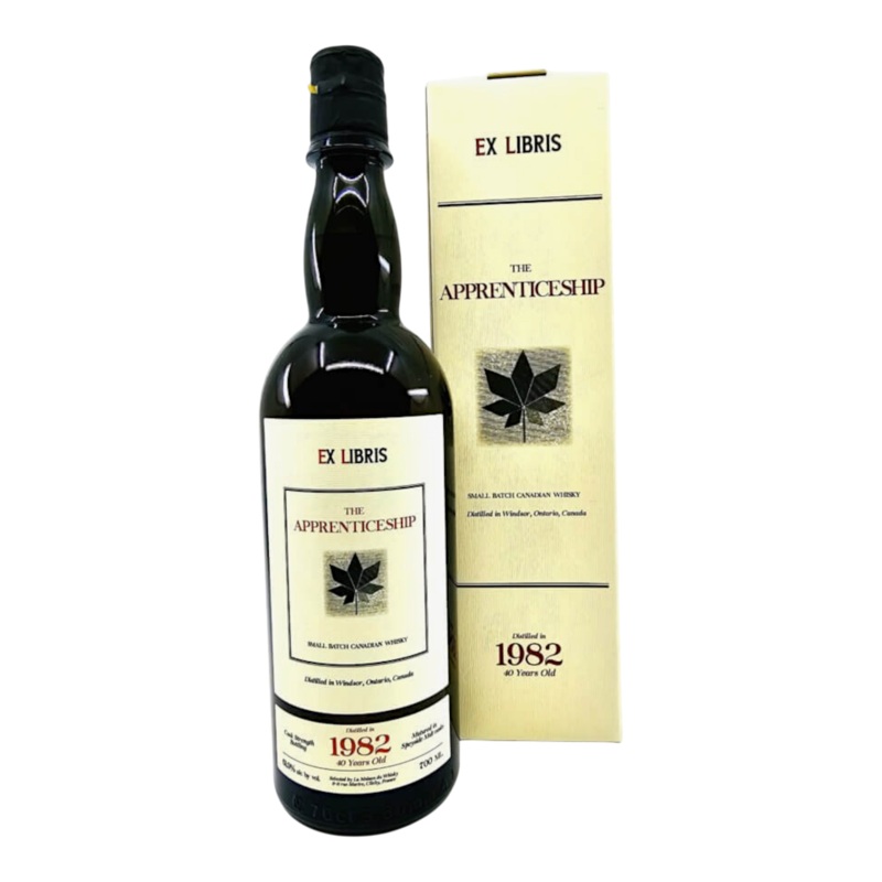Ex Libris The Apprenticeship 40YR Small Batch Canadian Whisky