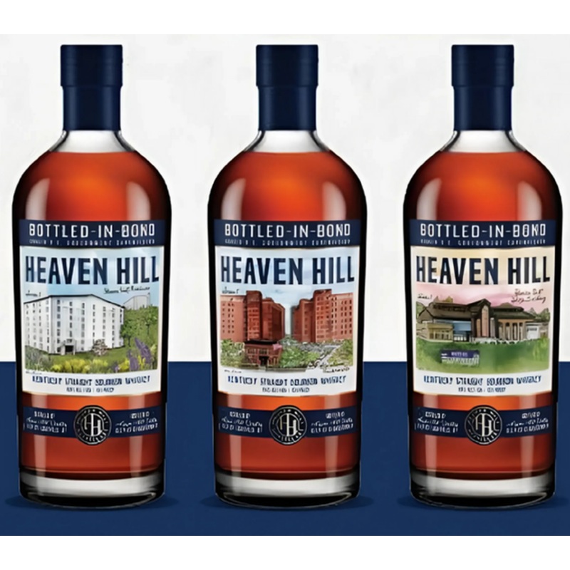 Heaven Hill Bottled-in-Bond Artist Series Collection 750mL