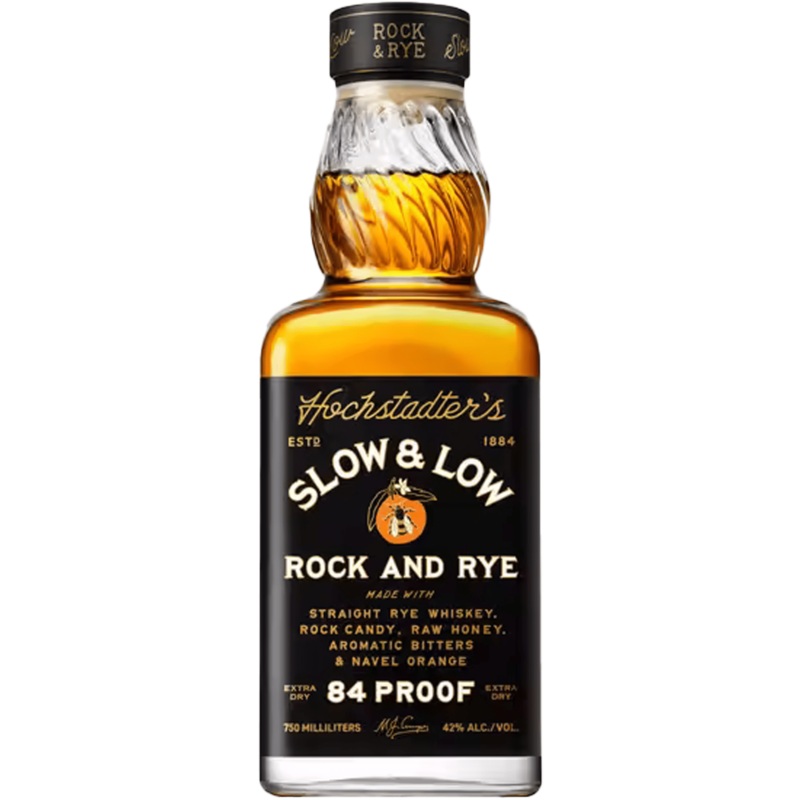 Hochstaders Slow & Low Rock & Rye Straight Rye Whiskey