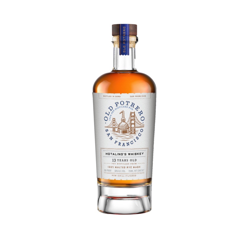 Old Potrero Hotaling's Bottle in Bond 13YO Whiskey