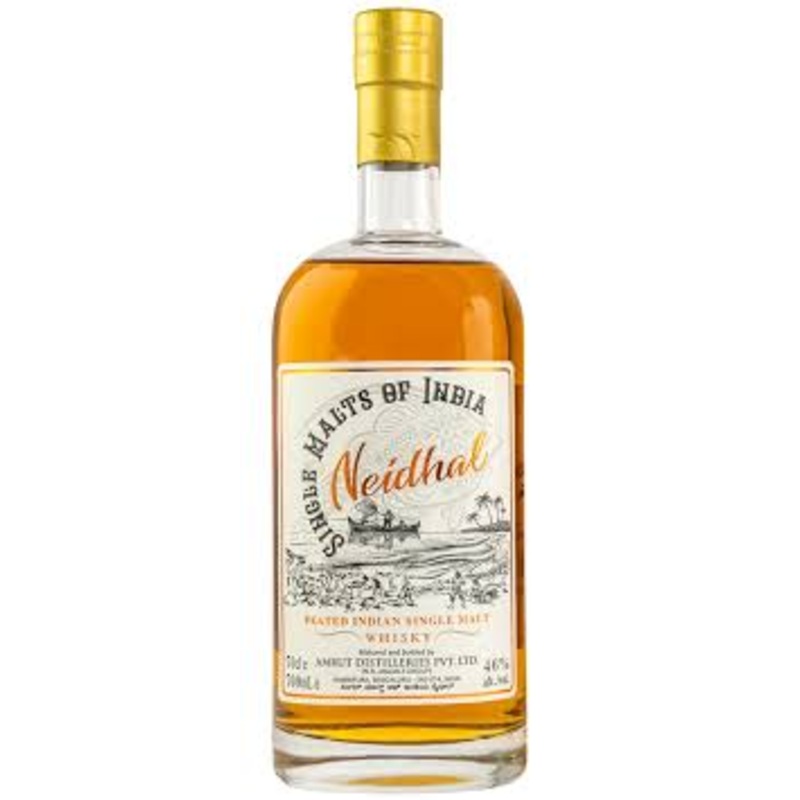 Amrut Neidhal Peated Single Malt Whisky 750ml