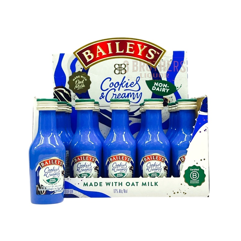 Bailey's Irish Cream Non-Dairy Cookies & Cream Cream Liqueur (20 Of 50ML)