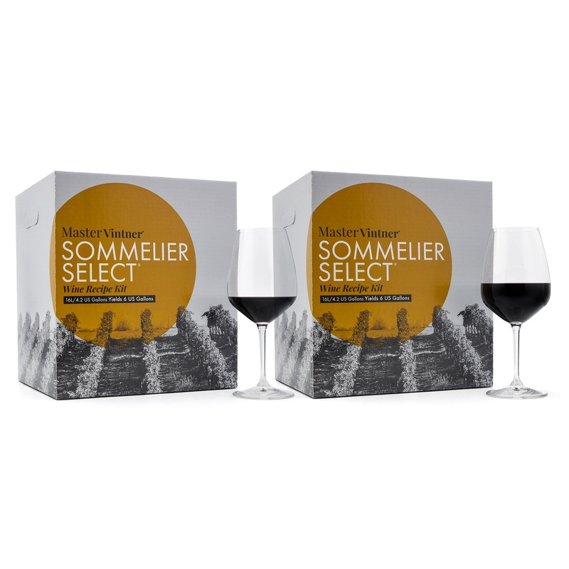 Chillin in Chile Wine Kits Master Vintner Sommelier Select Two Pack