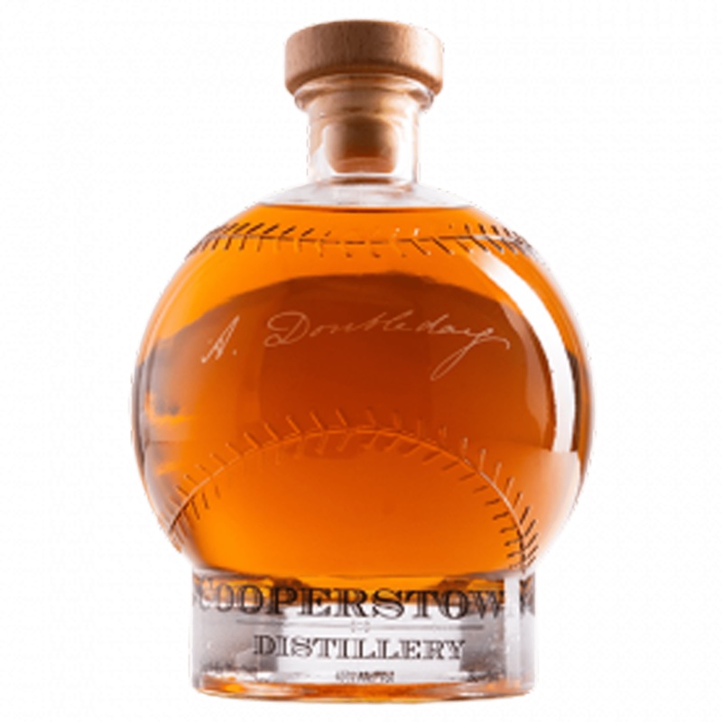 Cooperstown Distillery DoubleDay Baseball Bourbon