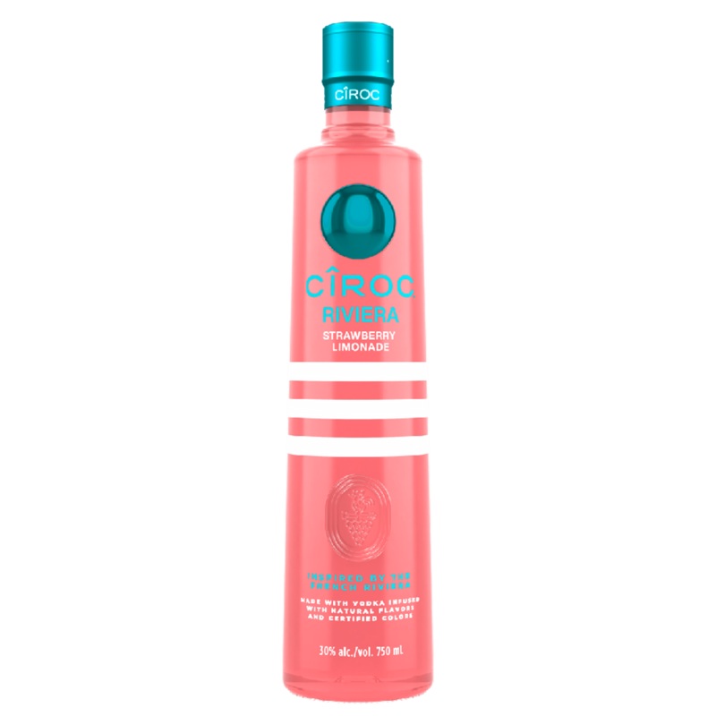 Croc Riviera Strawberry Lemonade Vodka