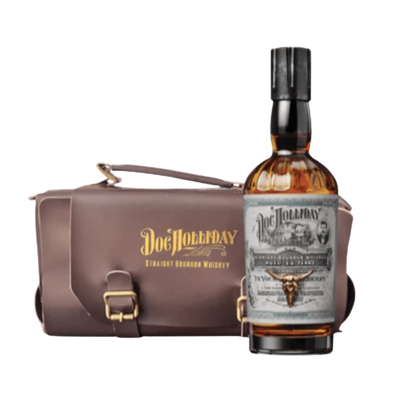 Doc Holliday 11 Year Kentucky Straight Bourbon Whiskey Physician Bag Set Limited Edition 750ml
