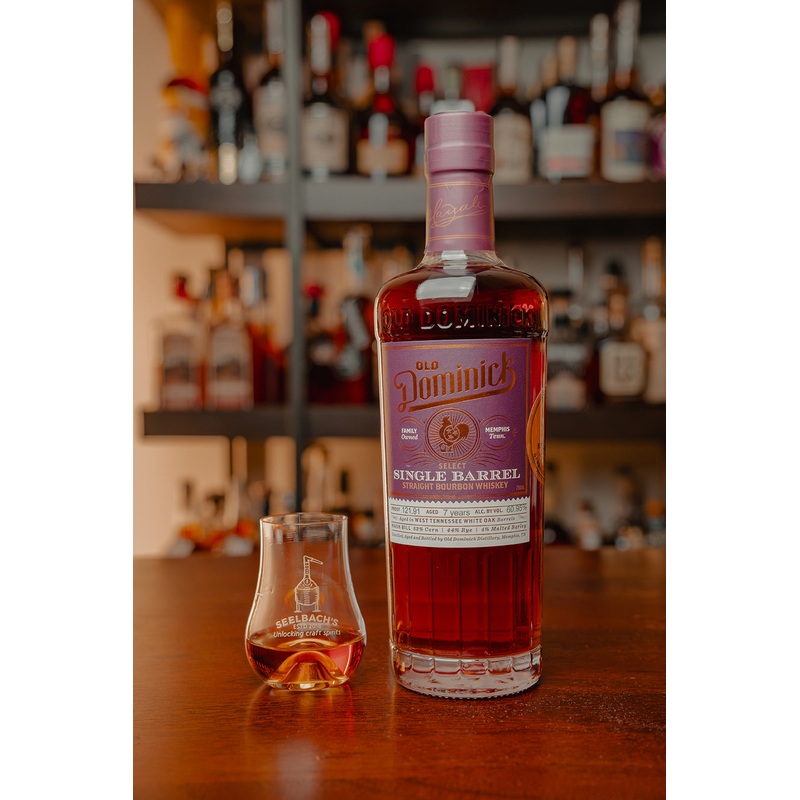 Old Dominick High Rye Bourbon Single Barrel #864 121.91 proof - Selected by Seelbach's
