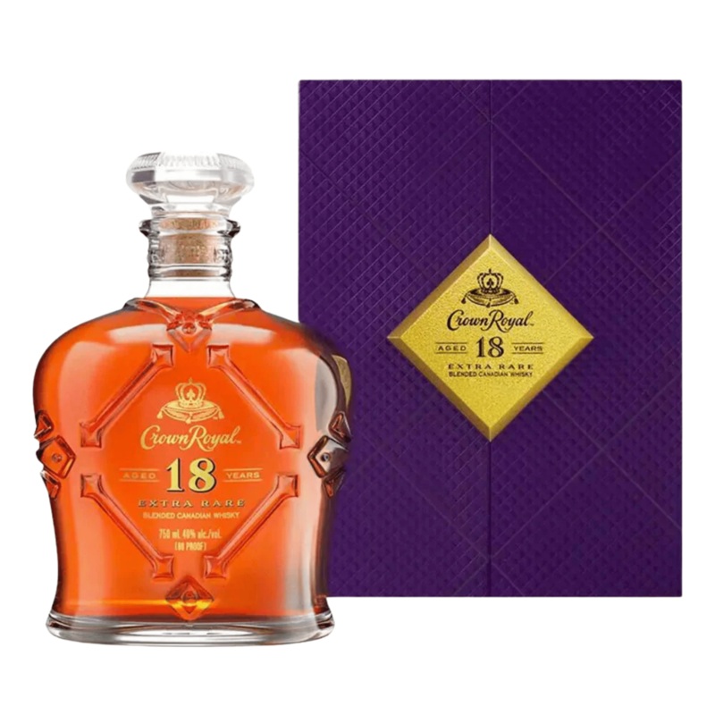 Crown Royal Extra Rare 18 Year Old Canadian Whisky 750ml