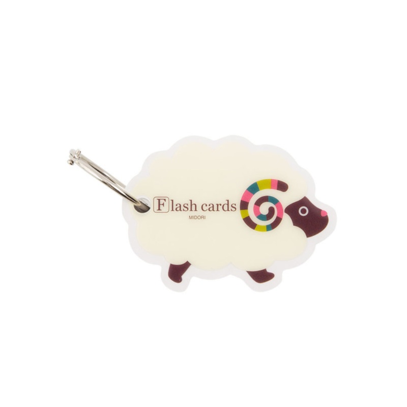 Midori Flash Card Sheep (Word Card)