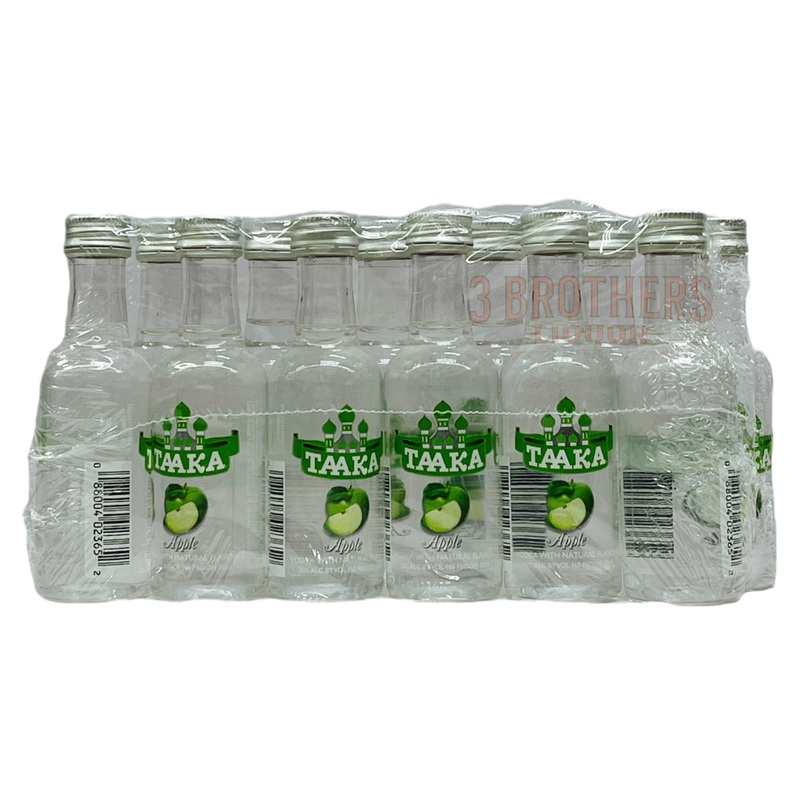 Taaka Apple Flavored Vodka Mini Shots (12 Of 50ML)