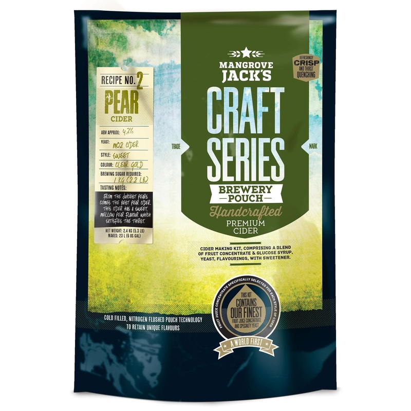 Craft Hard Pear Cider Recipe Kit - Mangrove Jacks