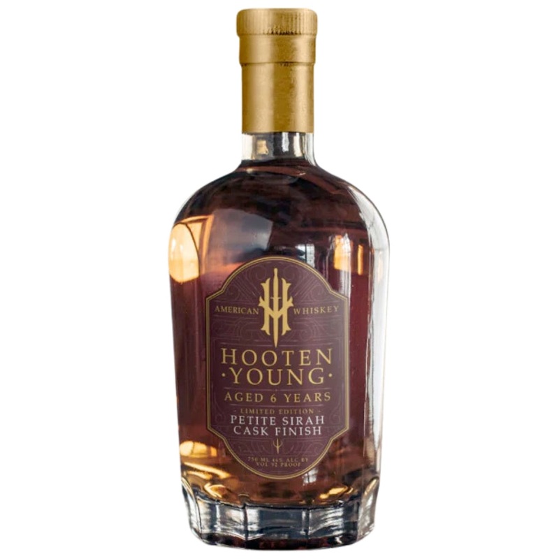Hooten Young Petite Sirah Cask Finish 6 Year Old American Whiskey