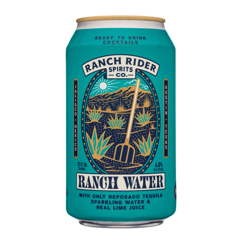 Ranch Rider Ranch Water Ready to Drink Canned Cocktail