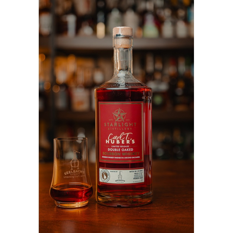 Starlight Distillery Double Oaked Bourbon Whiskey Barrel#24-8147 115.2 proof - Selected by Seelbach's