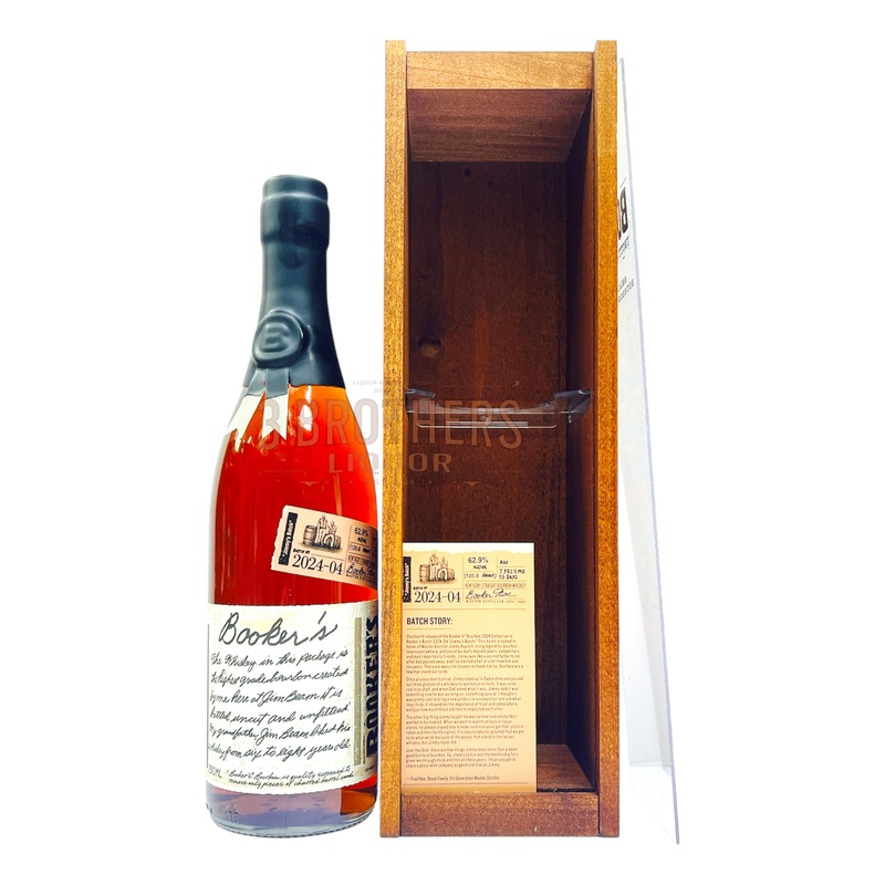Booker's "Jimmy Batch" Straight Bourbon Whiskey (2024-04 Edition)