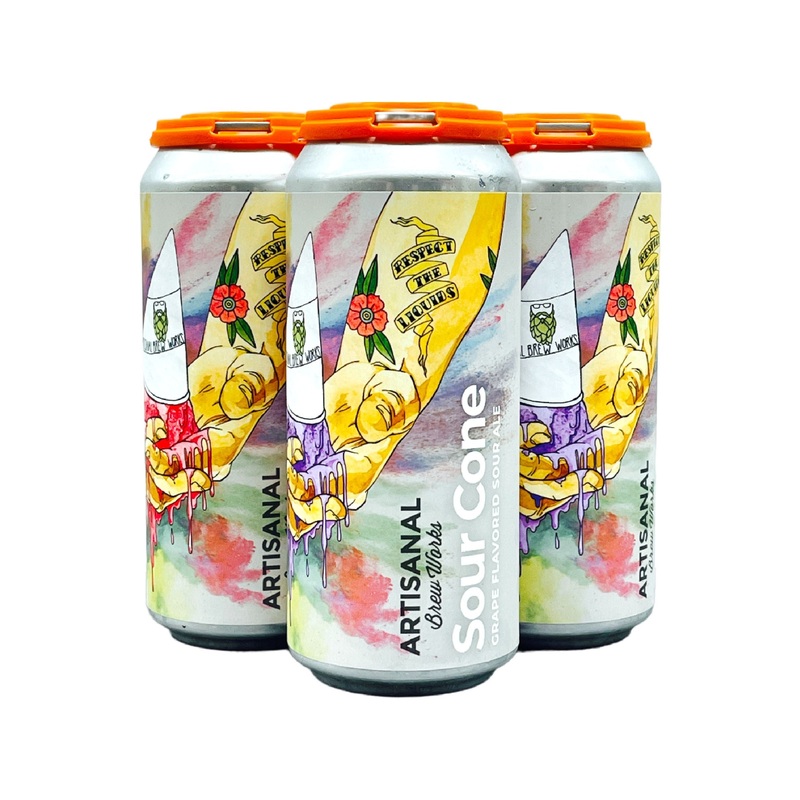 Artisanal Brewing Grape Flavoured Sour Cone Ale