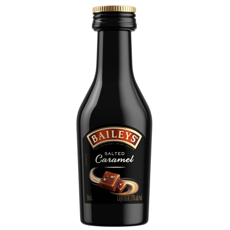 BAILEYS CARAMEL IRISH CREAM 50ML SLEEVE (20 BOTTLES)