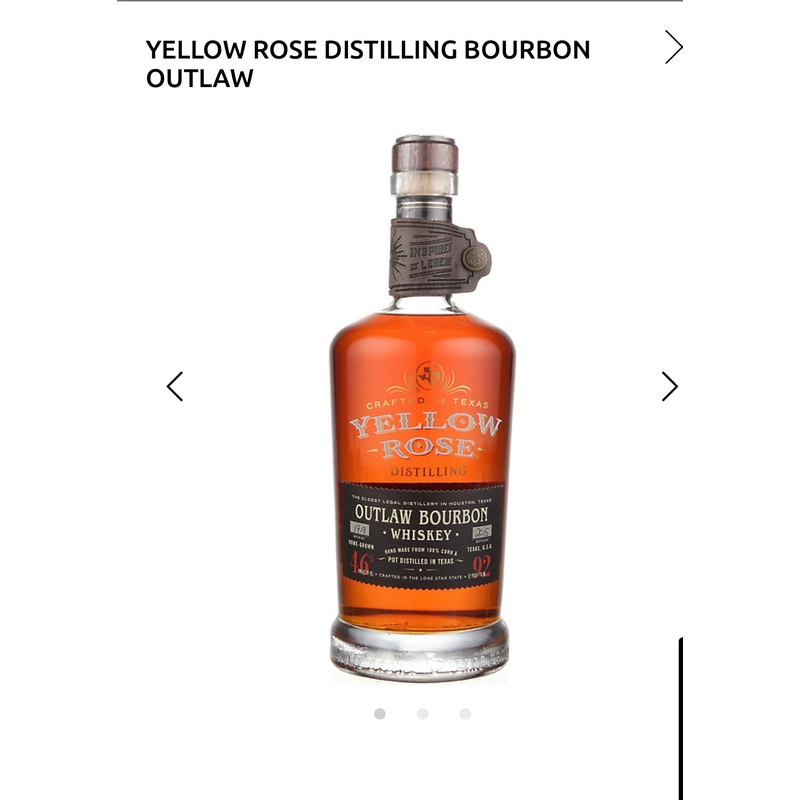 Yellow Rose Distilling Bourbon Outlaw 92