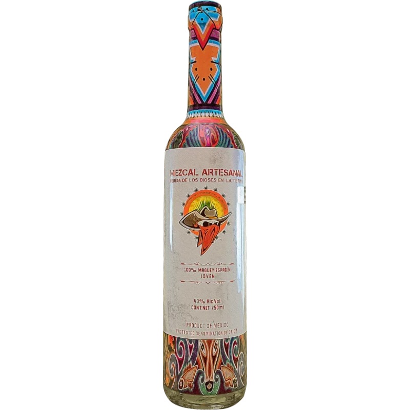 Bebida de los Dioses en la Tierra Mezcal Artesanal 750ml