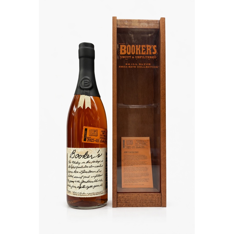 Booker's Uncut & Unfiltered Small Batch Bourbon Whiskey (2025-03 Jerry's Batch)