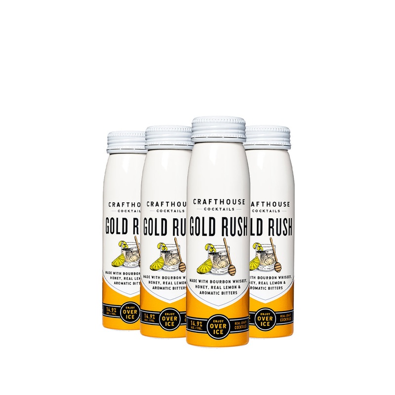 CRAFTHOUSE COCKTAILS GOLD RUSH 200ML (4 Pack)