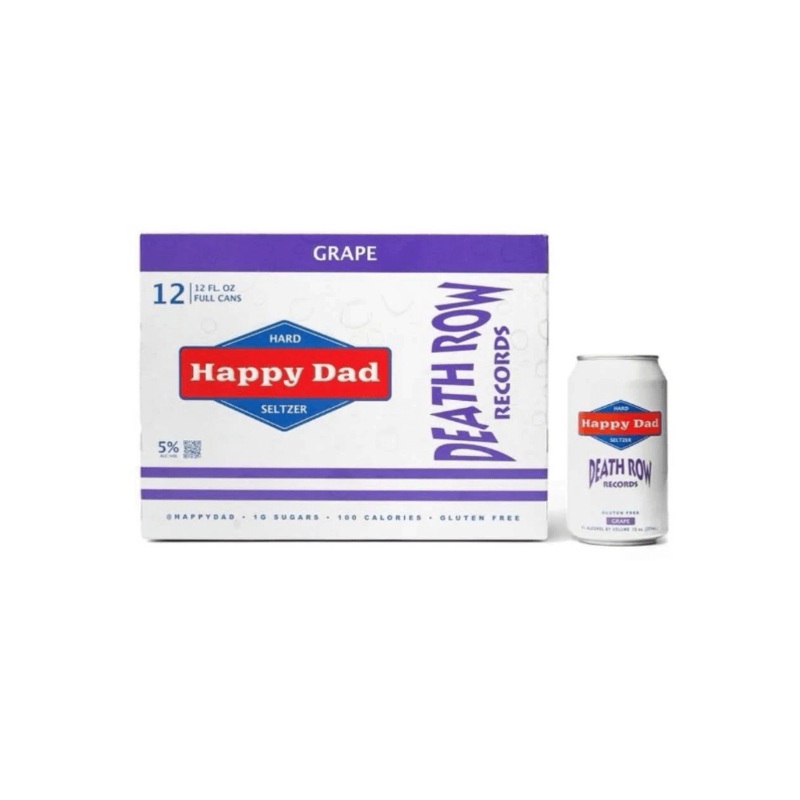 Happy Dad Grape X Death Row Records 12 Pack