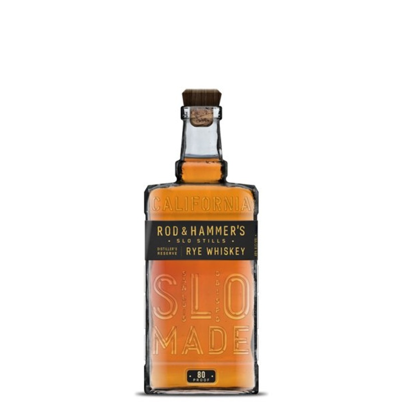 Rod & Hammer's SLO Stills Distiller's Reserve Rye Whiskey